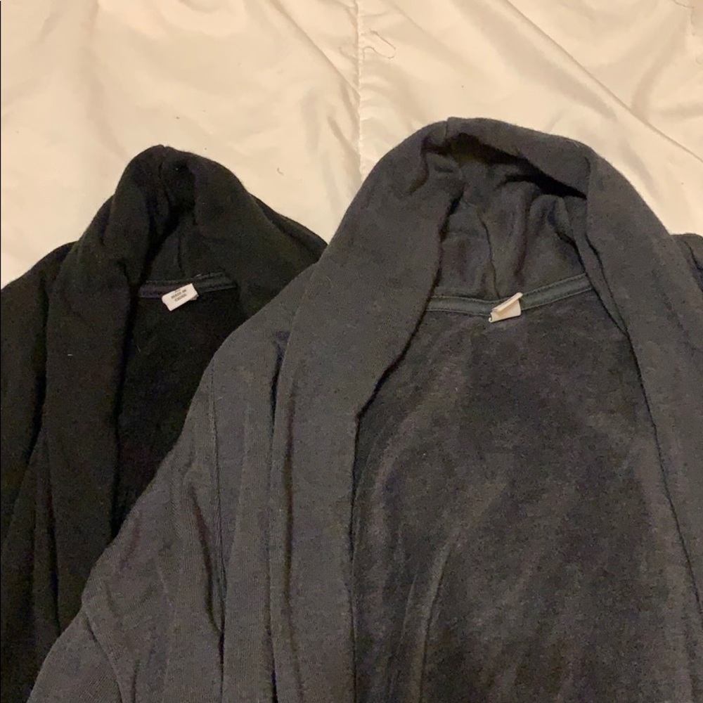 Uniqlo heat tech shawl cardigans